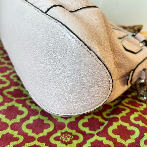 Oryany NWOT Trina Leather Bag in Misty Rose Satchel Crossbody Zipper Closures - Picture 8 of 9